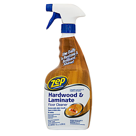 Zep® Hardwood Floor Cleaner, 32 Oz Bottle