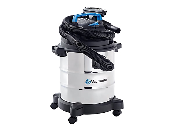 Vacmaster VOC507S Canister Vacuum Cleaner - 2237.10 W Motor - 135 W Air Watts - 5 gal Water Tank Capacity - Hose, Extension Wand, Floor Brush, Squeegee, Nozzle, Brush, Utility Nozzle - 14 ft Cleaning Width - 8 ft Cable Length - 72" Hose Length