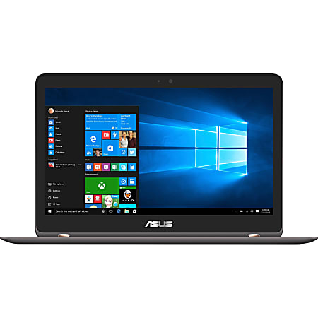 Asus ZenBook Flip UX360 UX360UA-DS51T 13.3" Touchscreen Notebook - Intel Core i5 2.50 GHz - 8 GB RAM - 256 GB SSD - Mineral Gray - Windows 10 - Intel HD Graphics 520 - 12 Hour Battery