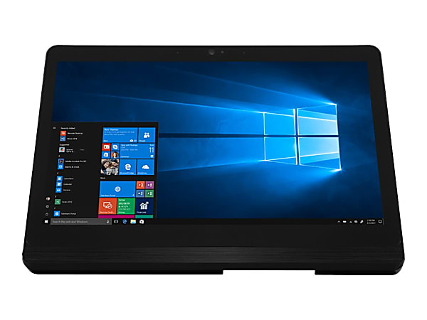 MSI PRO 16 Flex 8GL-080US All-in-One Computer - Intel Celeron N4000 (2 Core) 1.10 GHz - 4 GB RAM DDR4 SDRAM - 128 GB M.2 Serial ATA SSD - 15.6" HD 1366 x 768 Touchscreen  - Silver - Intel Chip - Windows 10 Pro - Intel UHD Graphics 600 DDR4 SDRAM