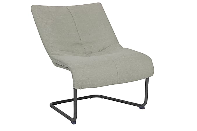 Serta® Style Alex Lounge Chair, Taupe/Black