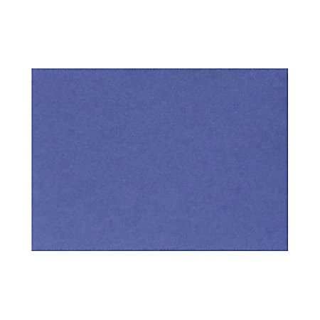 LUX Mini Flat Cards, #17, 2 9/16" x 3 9/16", Boardwalk Blue, Pack Of 250