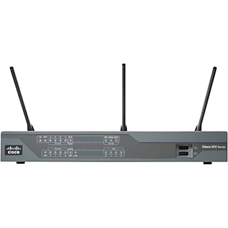 Cisco 892FSP Gigabit Ethernet Security Router with SFP - 9 Ports - 8 RJ-45 Port(s) - Management Port - C892FSPK9