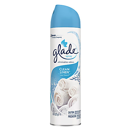 Glade Solid Air Freshener 1 CT, Clean Linen, 6 OZ. Total