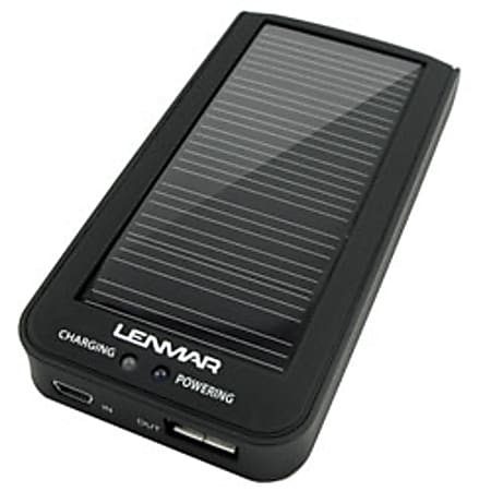 Lenmar® SOL20, External Solar Lithium-Polymer Battery, 2100mAh Capacity