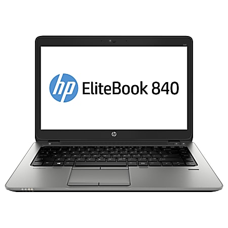 HP EliteBook 840 G1 14" LCD Notebook - Intel Core i5 (4th Gen) i5-4300U Dual-core (2 Core) 1.90 GHz - 4 GB DDR3 SDRAM - 180 GB SSD - Windows 7 Professional 64-bit - 1366 x 768