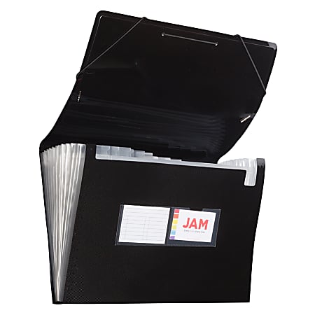 JAM Paper® Legal Size Expanding File, 8" Expansion,