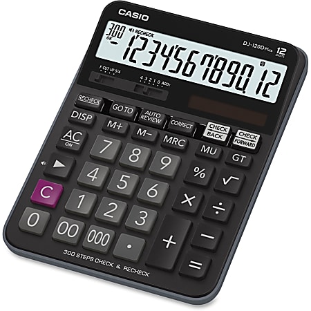 Casio DJ120D Calculator 