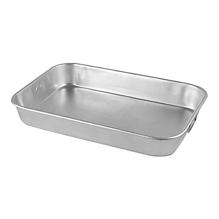 Johnson Rose Aluminum Roast Pan, 12" x 18", Silver