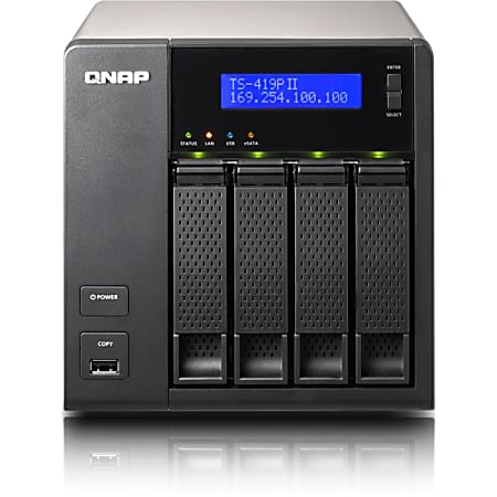 QNAP TS-419P II Network Storage Server