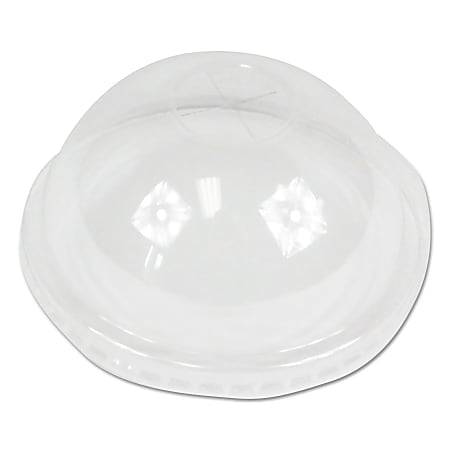 Boardwalk® PET Cold Cup Dome Lids For 16-24 Oz Cups, Clear, Carton Of 2,500 Lids