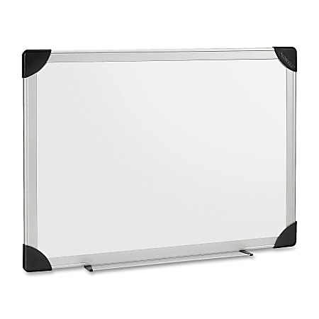 Lorell® Non-Magnetic Dry-Erase Whiteboard, 48" x 36", Aluminum Frame With Silver Finish