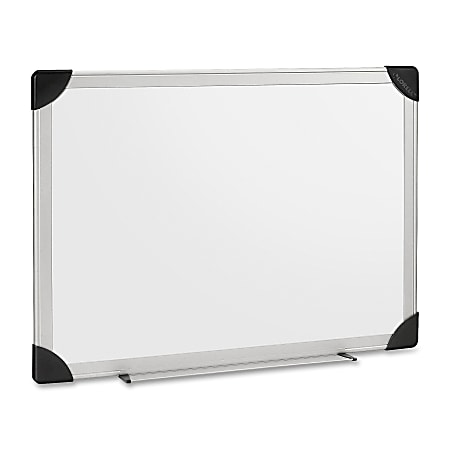 Lorell Magnetic Dry Erase Whiteboard Easel 36 x 48 Aluminum Frame With  Silver Finish - Office Depot