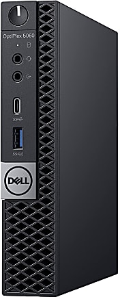 Dell™ Optiplex 5060 Micro Refurbished Desktop PC, Intel® Core™ i7, 16GB Memory, 1TB Solid State Drive, Windows® 10 Pro