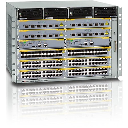Allied Telesis SwitchBlade x8112 Switch Chassis - Manageable - 10 Gigabit Ethernet - 3 Layer Supported - Rack-mountable