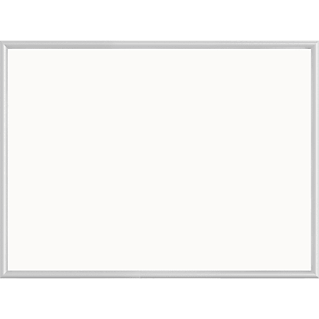 Sparco Dry-Erase Whiteboard, 48" x 36", Aluminum Frame With Silver Finish