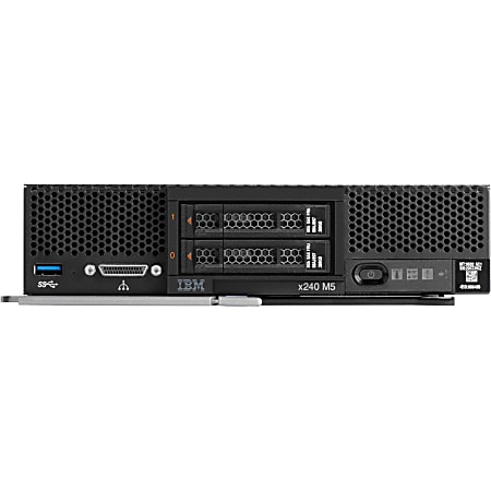 Lenovo Flex System x240 M5 9532E1U Blade Server - 2 x Intel Xeon E5-2620 v3 Hexa-core (6 Core) 2.40 GHz - 32 GB Installed DDR4 SDRAM - 12Gb/s SAS, Serial ATA/600 Controller - 0, 1, 1E RAID Levels