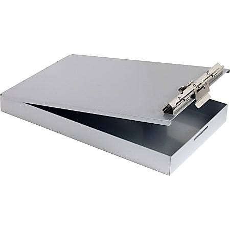 Saunders® Aluminum Portable Desktop Clipboard, 5 3/4" x 9 7/8"