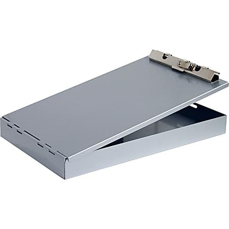 Saunders® Aluminum Portable Desktop Clipboard, 5 3/4" x 9 7/8"