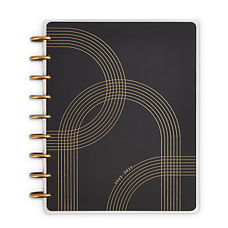 Happy Planner 18-Month Monthly/Weekly Classic Happy Planner, Hourly, 7" x 9-1/4", Achieve Greatness, July 2022 to December 2023, PPCD18-086