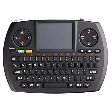 SMK-Link Wireless Ultra-Mini Touchpad Keyboard, Black