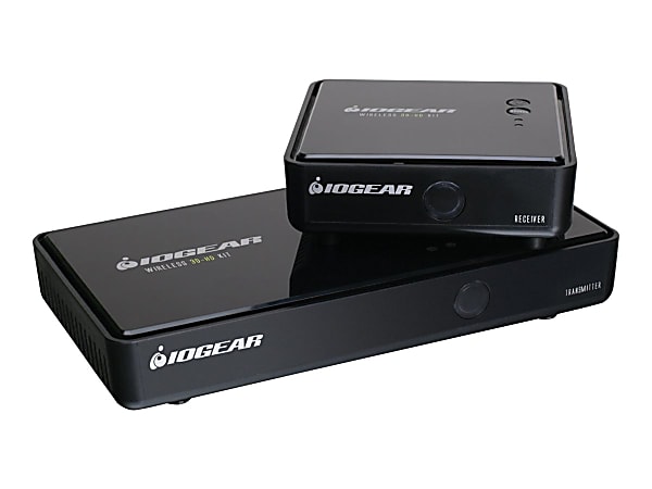IOGEAR Wireless HD 3D Digital Kit GW3DHDKIT - Wireless video/audio extender - up to 100 ft