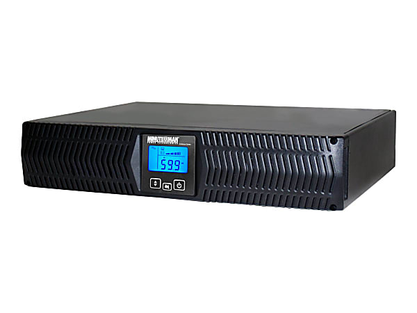 Minuteman Endeavor ED2000RTXL2U - UPS (rack-mountable / external) - 1800 Watt - 2000 VA - RS-232, USB - output connectors: 9 - PFC - 2U - 19"