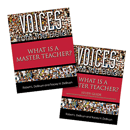 The Master Teacher Voices From The Field & What Is A Master Teacher Book & Study Guide