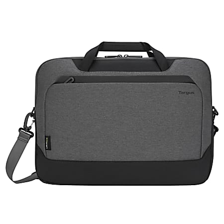 Targus® Cypress EcoSmart Briefcase With 15.6" Laptop Pocket, Light Gray