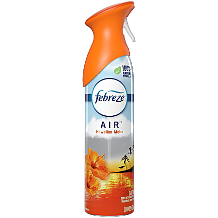 Febreze Air Freshener Spray Hawaiian Aloha Scent 8.8 Oz - Office Depot