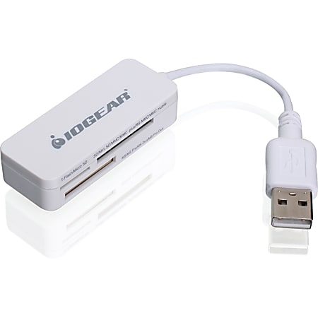 Iogear 12-in-1 USB 2.0 Flash Card Reader/Writer