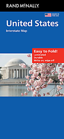 Rand McNally United States Interstate Easy Fold Map