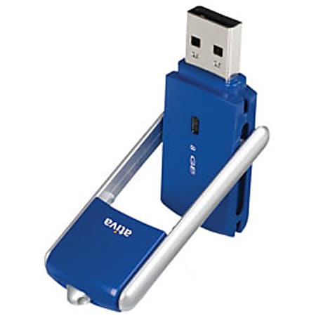 Ativa® USB 2.0 FlipTop Flash Drive, 8GB