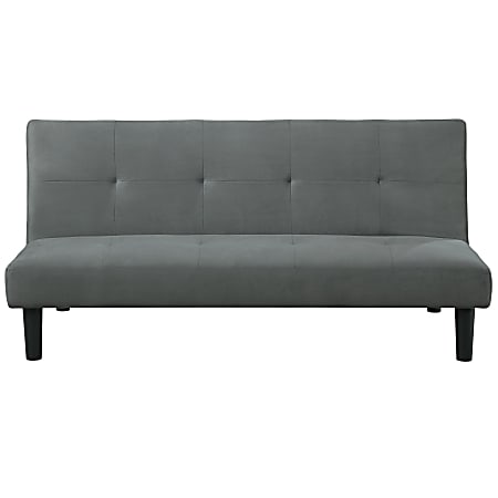 Serta grey futon online