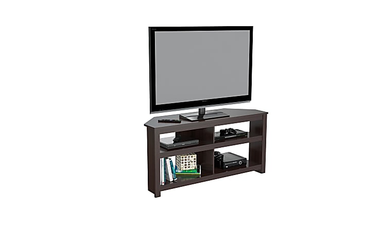 Inval Corner TV Stand For TVs Up To 60", Espresso