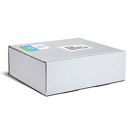 Office Depot® Brand White Mailing Boxes, 4"H x 9 1/4"W x 12 1/8"D, Pack Of 4