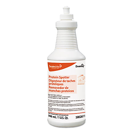Diversey™ Protein Spotter, Fresh Scent, 32 Oz Bottle, Case Of 6