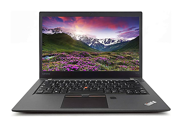 Lenovo™ ThinkPad® T470s Refurbished Laptop, 14" Screen, Intel® Core™ i5, 8GB Memory, 256GB Solid State Drive, Windows® 10 Pro