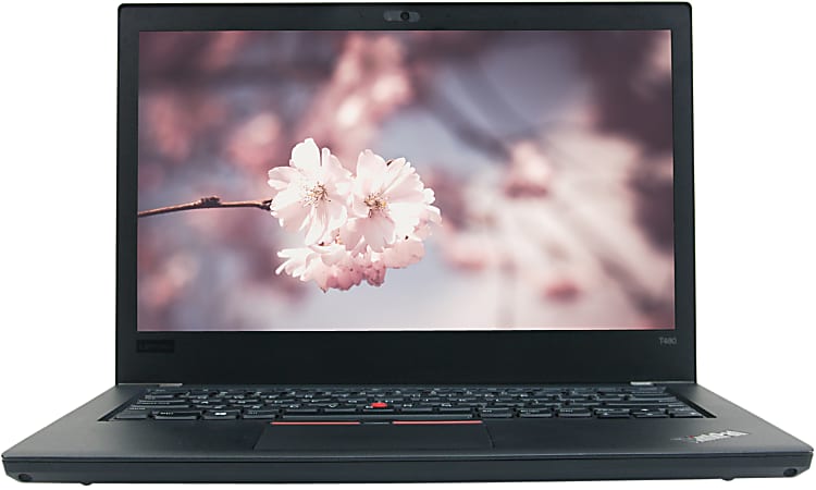 Lenovo® ThinkPad® T480 Refurbished Laptop, 14" Screen, Intel® Core™ i5, 16GB Memory, 256GB Solid State Drive, Windows® 10 Pro