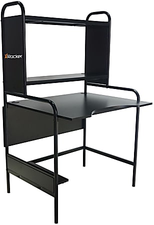 Ace X Rocker Icarus 36"W Gaming/Student Desk, Black