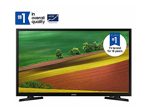 Samsung UN32M4500BF - 32" Diagonal Class (31.5" viewable) - 4 Series LED-backlit LCD TV - Smart TV - 720p 1366 x 768 - glossy black
