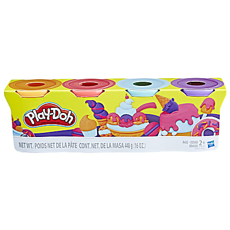 Play Doh 4 ounce can assorted colors, Pala Supply Company