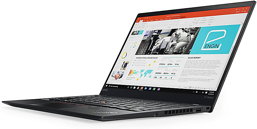 Lenovo® X1 CARBON Refurbished Laptop, 14" Screen, Intel® Core™ i7, 16GB Memory, 512GB Solid State Drive, Windows® 10, OD5-1681