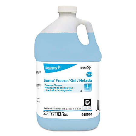 Diversey™ Suma® Freeze D2.9 Floor Cleaner, 128 Oz Bottle, Case Of 4