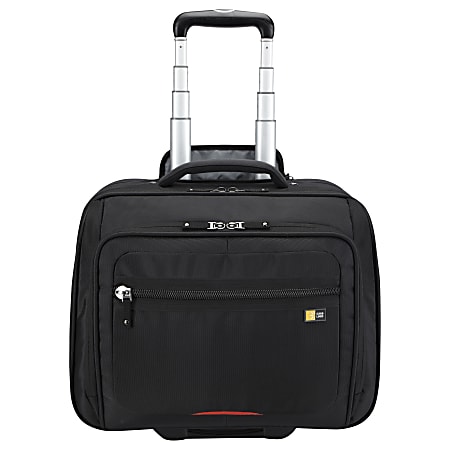Case Logic ZLR-116 Carrying Case (Roller) for 15.6" Notebook, Projector, Printer, Travel Essential - Black