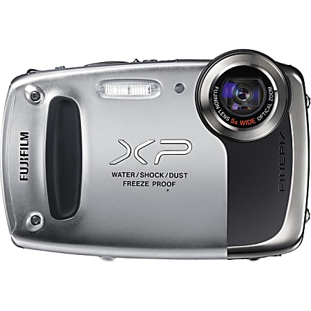Fujifilm FinePix XP50 14.4 Megapixel Compact Camera - Silver