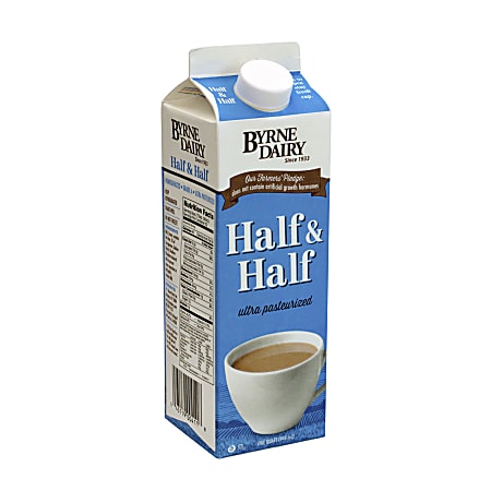 National Brand Half-And-Half Liquid Coffee Creamer, Original Flavor, 32 Oz Multiple Serve x 1