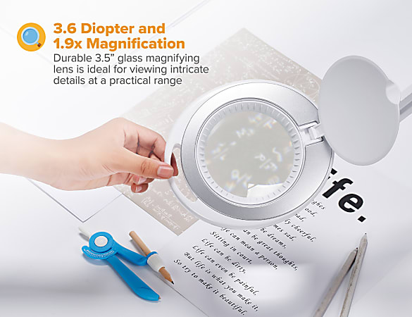Office depot magnifying lamp on sale