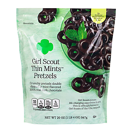 Girl Scouts Thin Mints Pretzels, 20 Oz