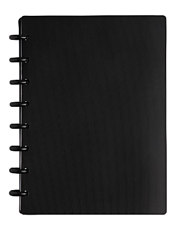 TUL® Discbound 3-Subject Student Notebook, Junior Size, Black